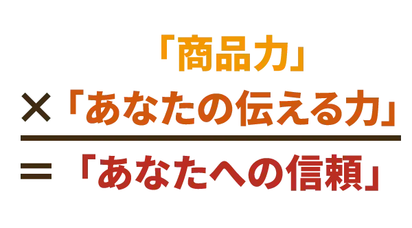 あなたへの信頼